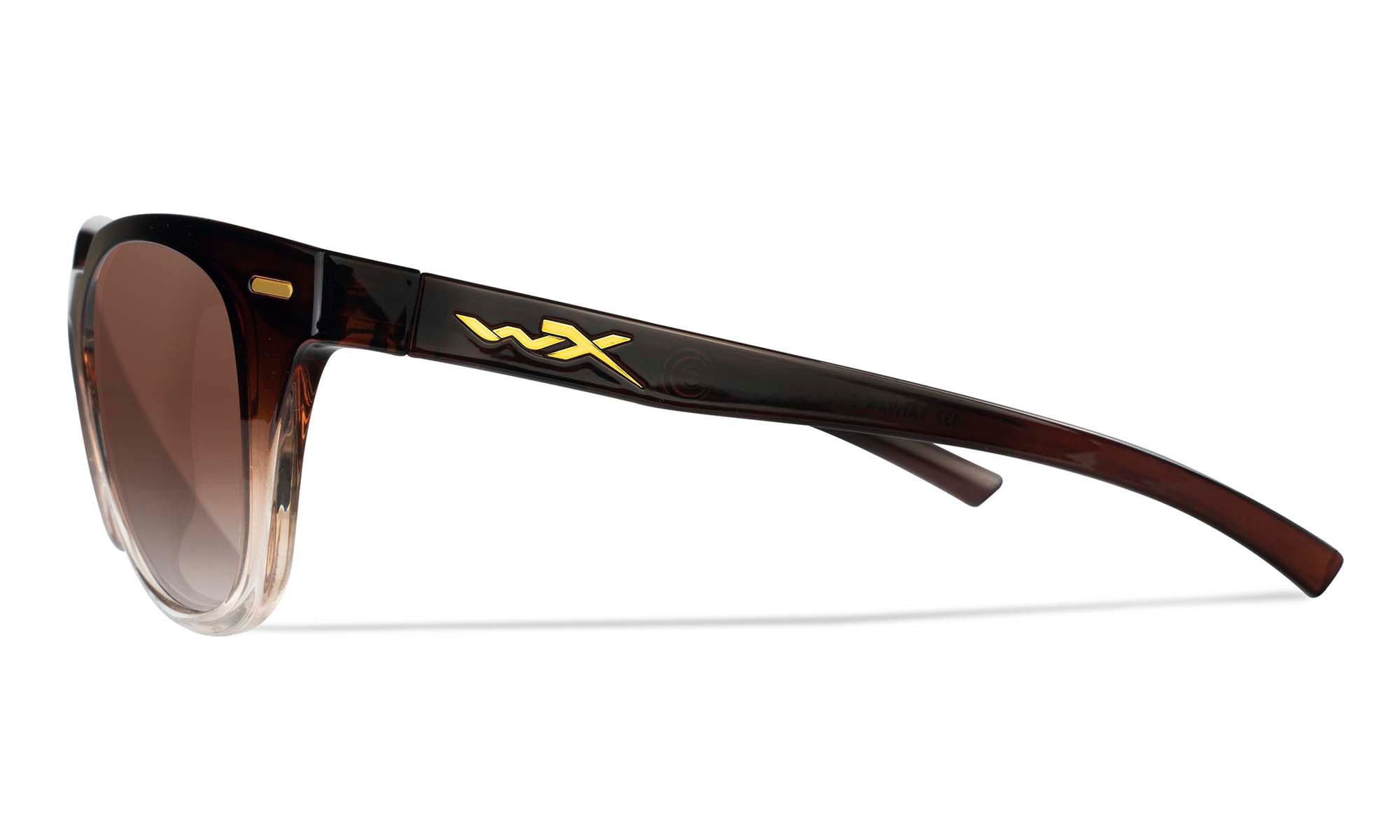 Wiley X WX ULTRA — Brown Gradient, Gloss Crystal Brown Fade