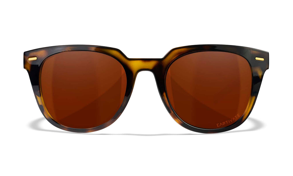 Wiley X WX ULTRA — Captivate Polarized - Copper, Gloss Demi/Gloss Black