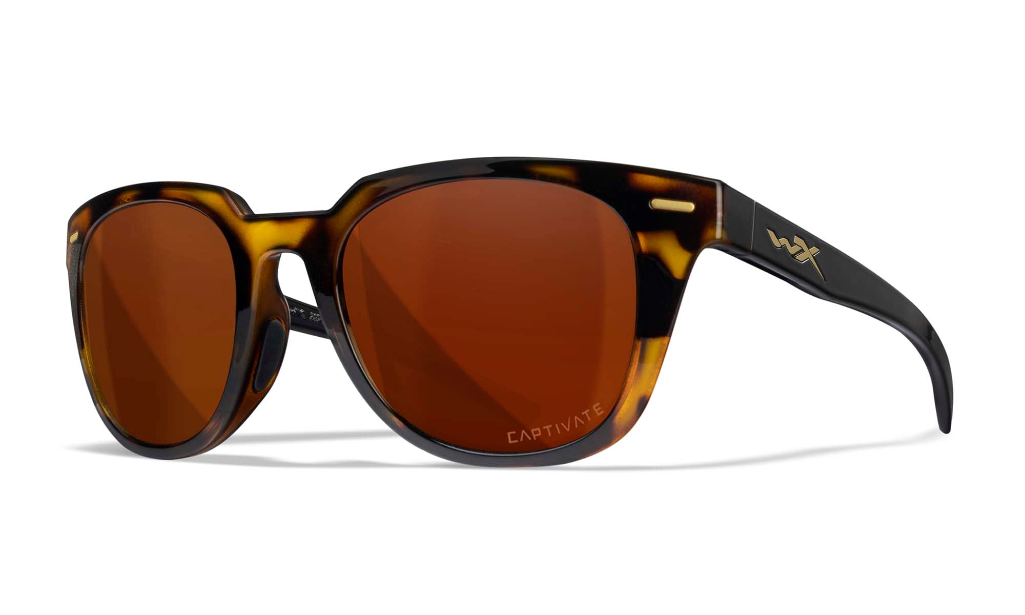 Wiley X WX ULTRA — Captivate Polarized - Copper, Gloss Demi/Gloss Black