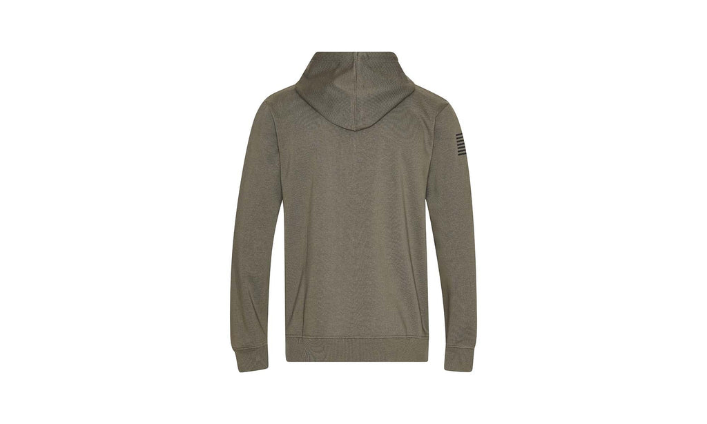 Wiley X WX URBAN Zip Hoodie, Salbeigrün mit olivgrünem WX/Wiley X