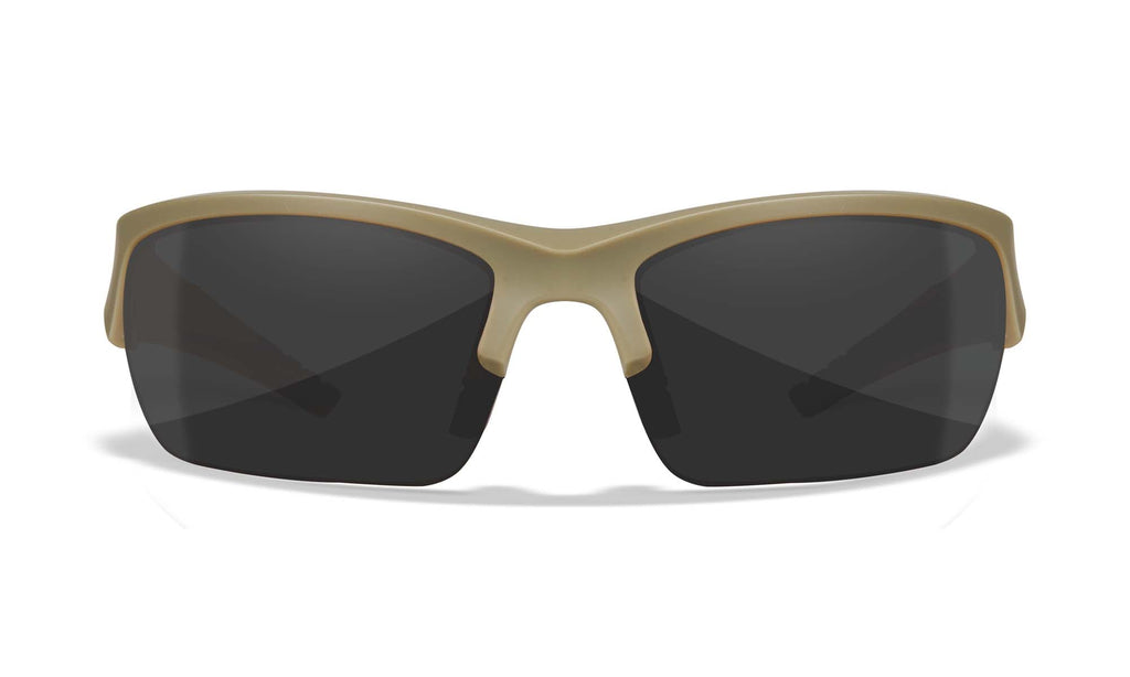 Wiley X WX VALOR — Grey + Clear + Light Rust, Matte Tan
