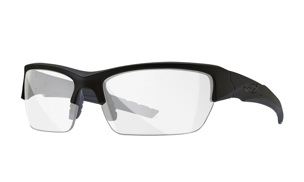 Wiley X WX VALOR — Grey + Clear, Matte Black