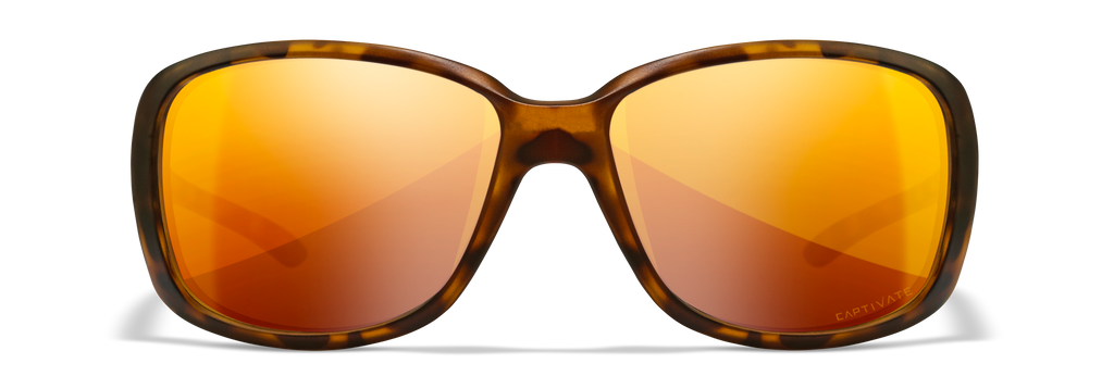 Wiley X WX AFFINITY — Captivate Polarized - Bronze Mirror - Copper, Matte Demi by Wiley X - Tactical Sunglasses