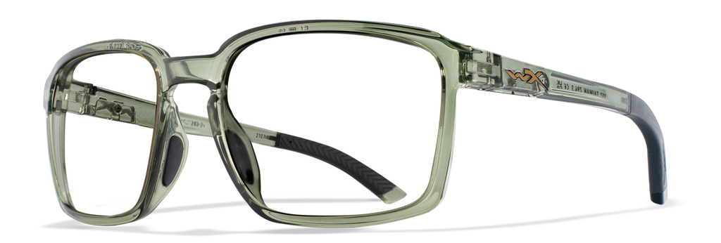 Wiley X WX ALFA — Captivate Polarized - Bronze Mirror - Copper, Gloss Crystal Light Olive by Wiley X - Tactical Sunglasses
