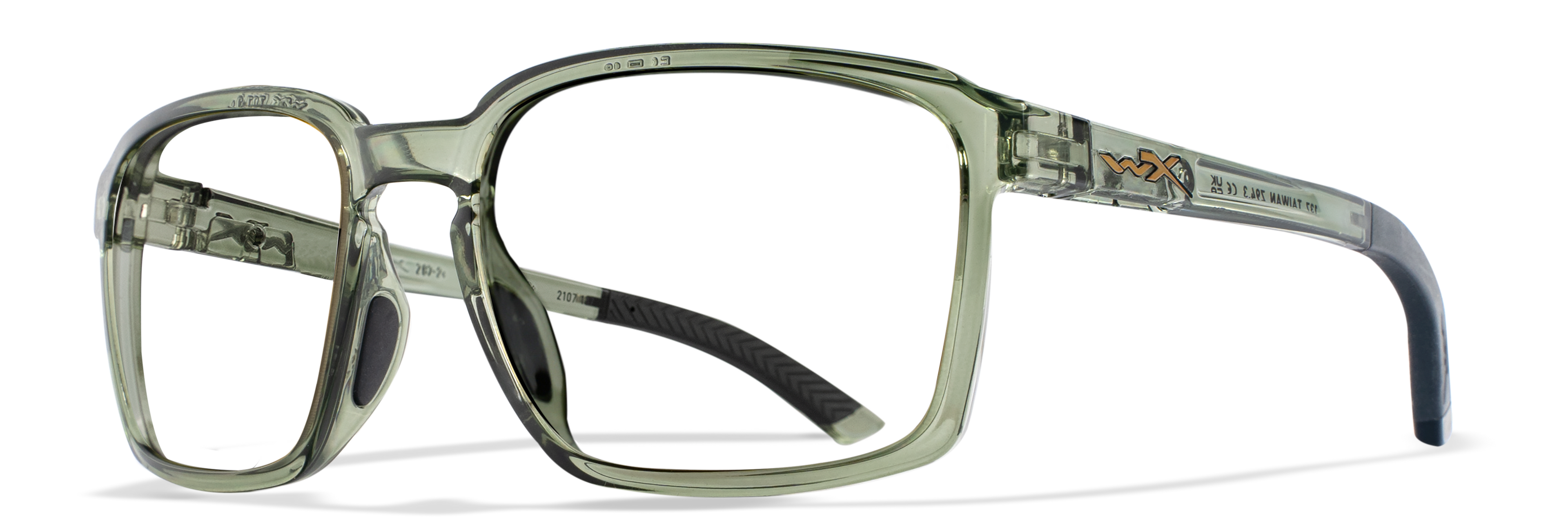 Wiley X WX ALFA — Captivate Polarized - Bronze Mirror - Copper, Gloss Crystal Light Olive by Wiley X - Tactical Sunglasses