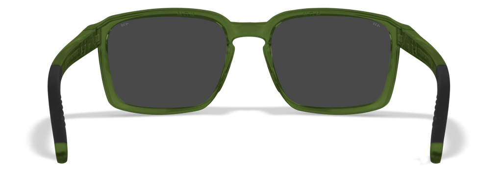 Wiley X WX ALFA — Grey, Crystal Green by Wiley X - Tactical Sunglasses