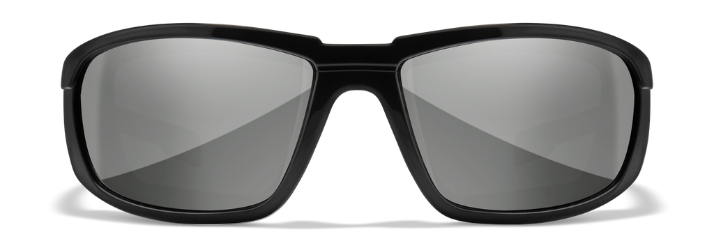 Wiley X WX BOSS — Silver Flash -  Grey, Matte Black by Wiley X - Tactical Sunglasses
