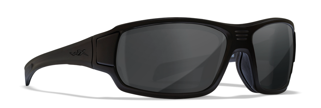 Wiley X WX BREACH — Grey, Black Ops - Matte Black by Wiley X - Ballistic Eyewear