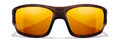 Wiley X WX BREACH — Captivate Polarized - Bronze Mirror - Copper, Matte Hickory Brown by Wiley X - Tactical Sunglasses