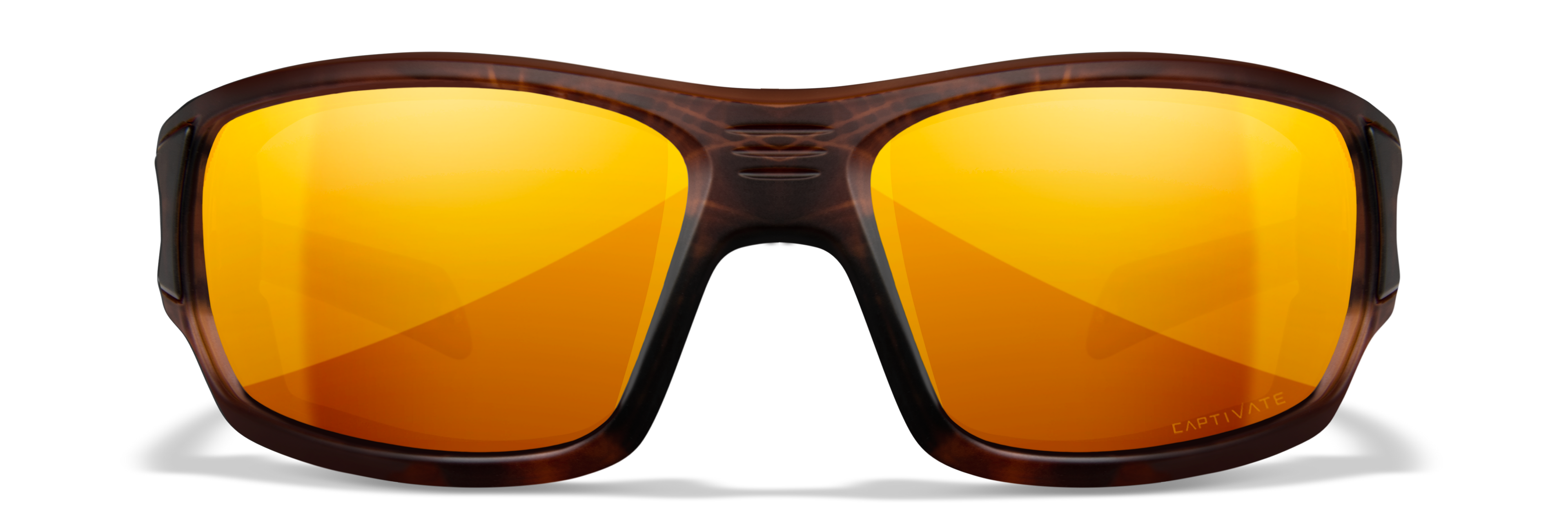 Wiley X WX BREACH — Captivate Polarized - Bronze Mirror - Copper, Matte Hickory Brown by Wiley X - Tactical Sunglasses