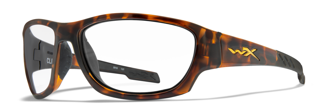 Wiley X WX CLIMB — Captivate Polarized - Bronze Mirror - Copper, Gloss Tortoise by Wiley X - Tactical Sunglasses
