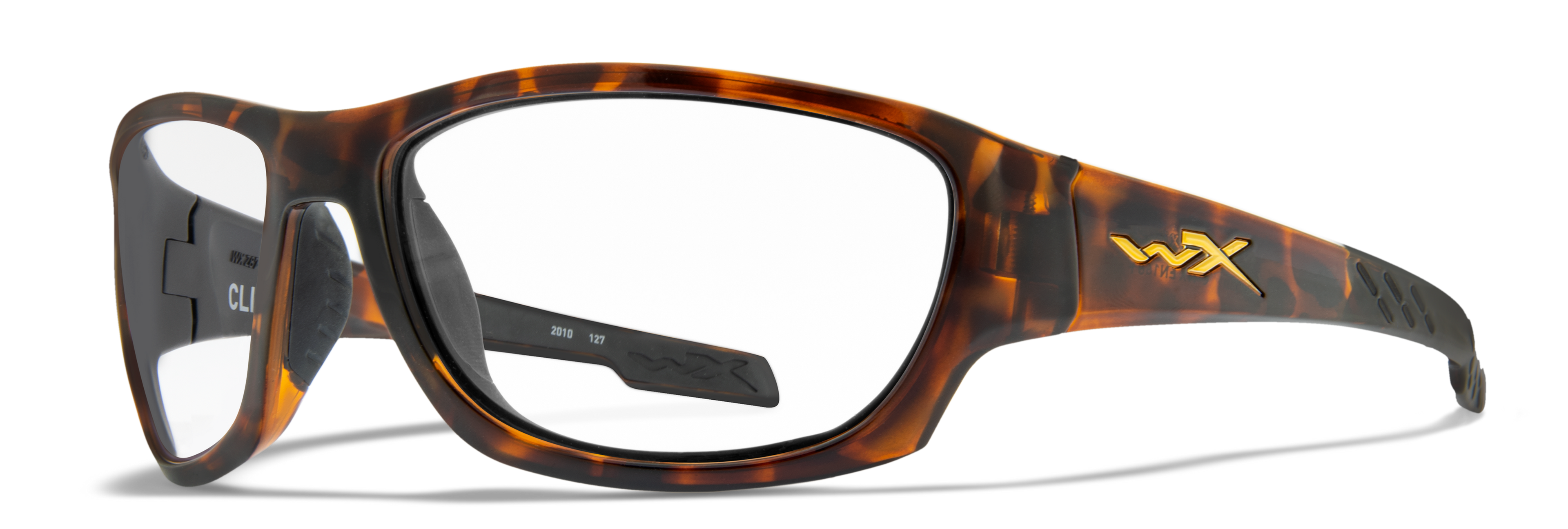 Wiley X WX CLIMB — Captivate Polarized - Bronze Mirror - Copper, Gloss Tortoise by Wiley X - Tactical Sunglasses
