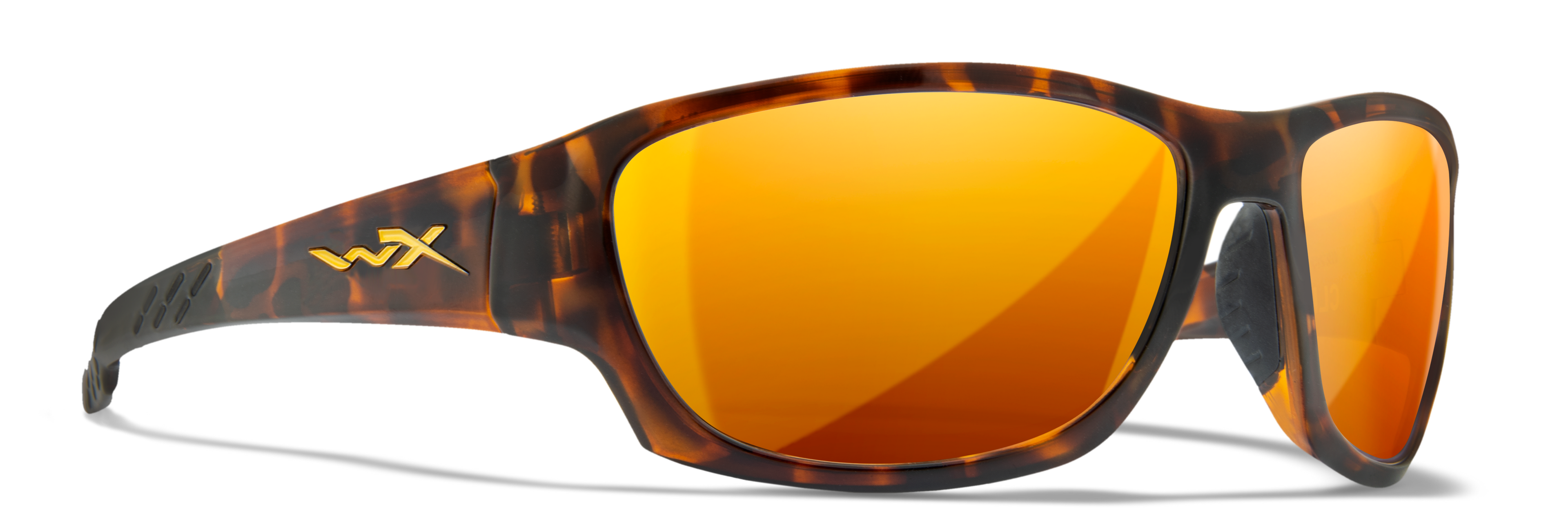 Wiley X WX CLIMB — Captivate Polarized - Bronze Mirror - Copper, Gloss Tortoise by Wiley X - Tactical Sunglasses