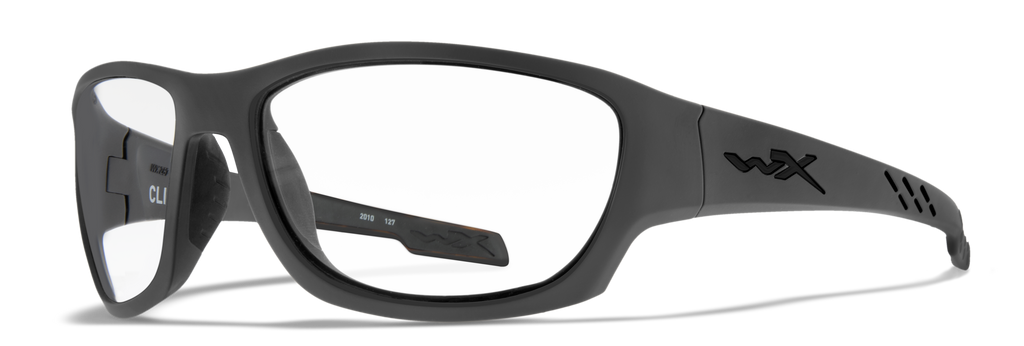 Wiley X WX CLIMB — Captivate Polarized - Blue Mirror -  Grey, Matte Grey by Wiley X - Tactical Sunglasses