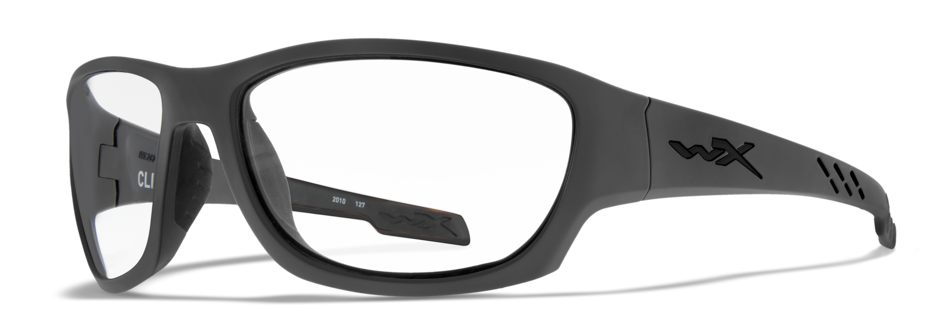 Wiley X WX CLIMB — Captivate Polarized - Blue Mirror -  Grey, Matte Grey by Wiley X - Tactical Sunglasses