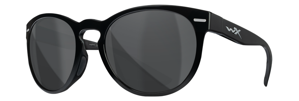 Wiley X WX COVERT — Grey, Gloss Black by Wiley X - Tactical Sunglasses