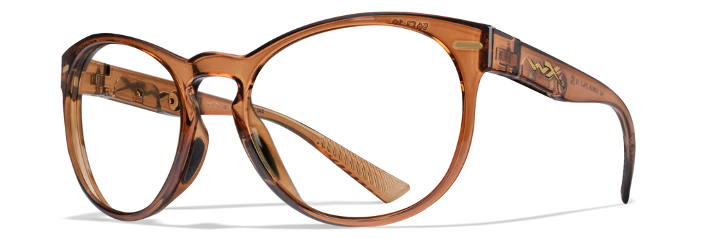 Wiley X WX COVERT — Captivate Polarized - Bronze Mirror - Copper, Crystal Rootbeer by Wiley X - Tactical Sunglasses