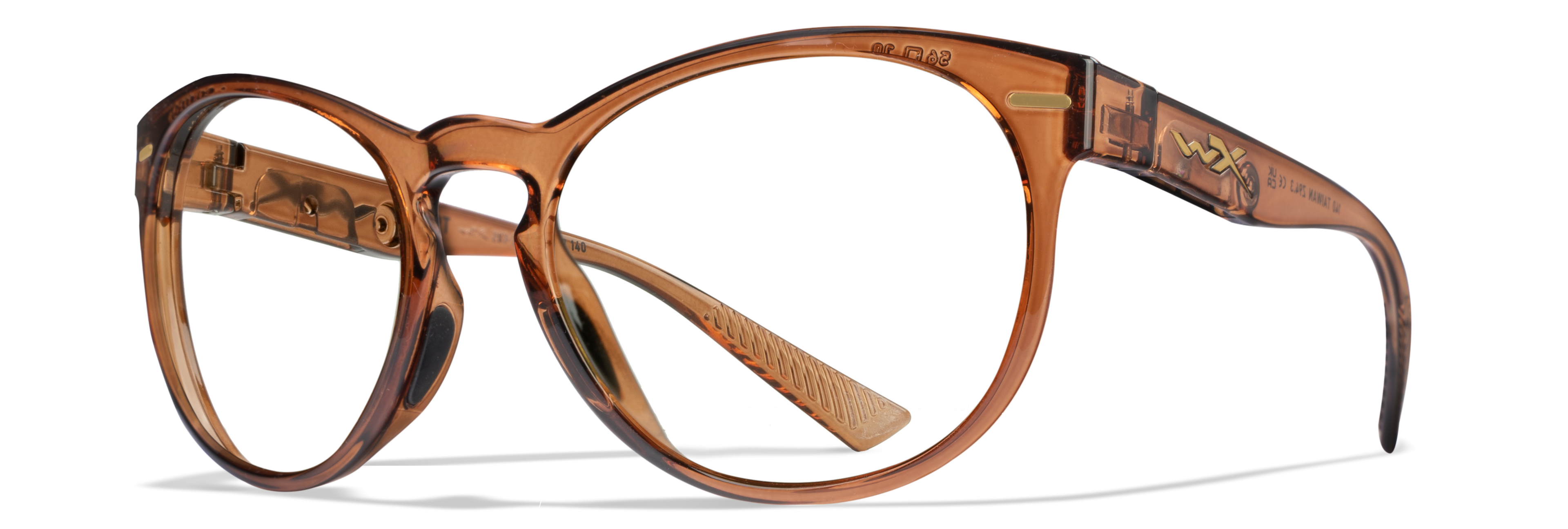 Wiley X WX COVERT — Captivate Polarized - Bronze Mirror - Copper, Crystal Rootbeer by Wiley X - Tactical Sunglasses