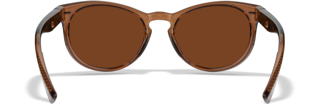 Wiley X WX COVERT — Captivate Polarized - Bronze Mirror - Copper, Crystal Rootbeer by Wiley X - Tactical Sunglasses