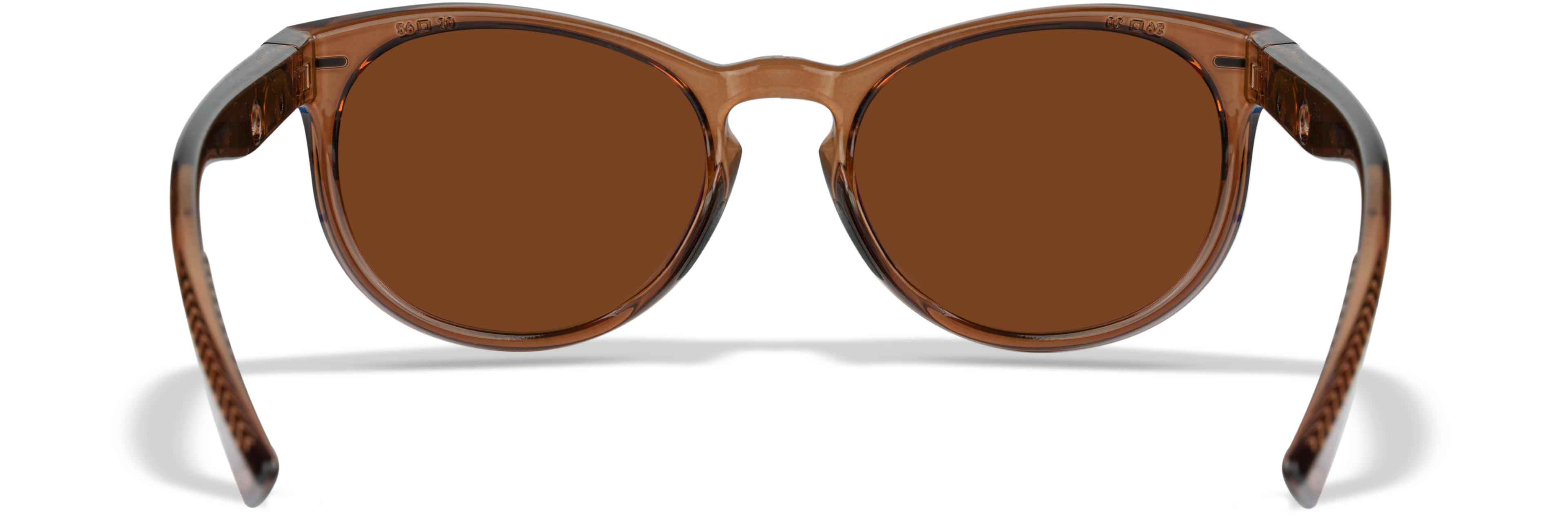 Wiley X WX COVERT — Captivate Polarized - Bronze Mirror - Copper, Crystal Rootbeer by Wiley X - Tactical Sunglasses