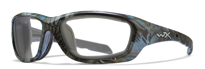 Wiley X WX GRAVITY — Captivate Polarized - Green Mirror - Amber, Kryptek Neptune