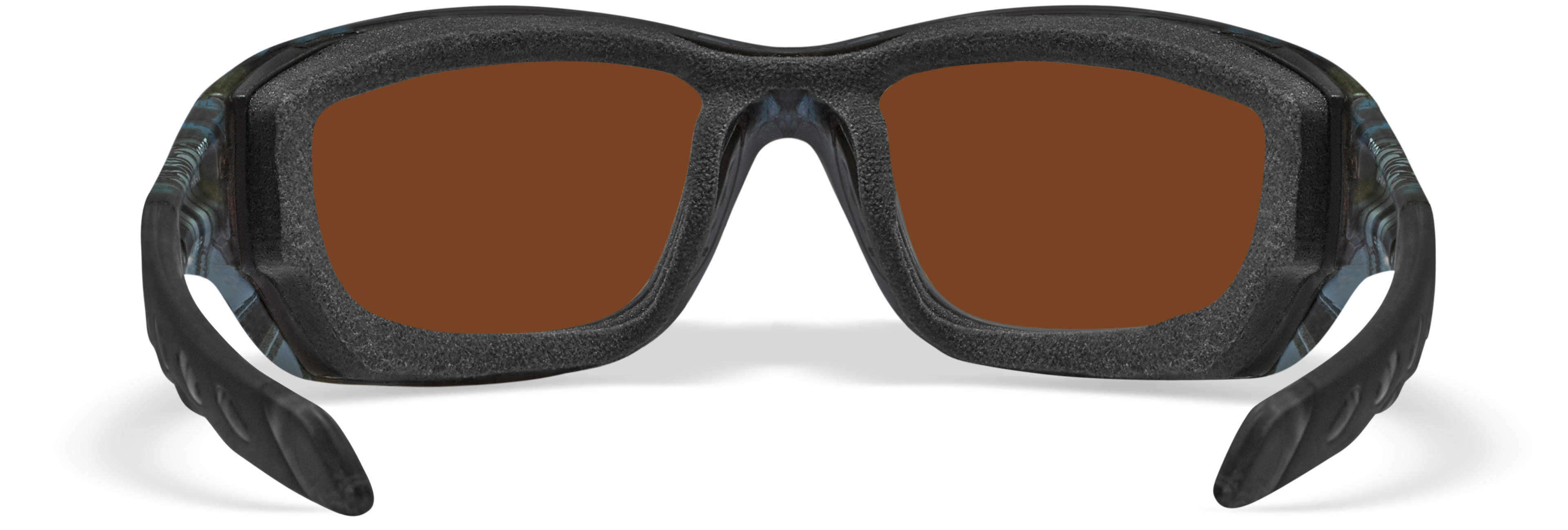 Wiley X WX GRAVITY — Captivate Polarized - Green Mirror - Amber, Kryptek Neptune by Wiley X - Tactical Sunglasses