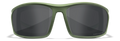 Wiley X WX GRID — Captivate Polarized -  Grey, Matte Utility Green by Wiley X - Tactical Sunglasses