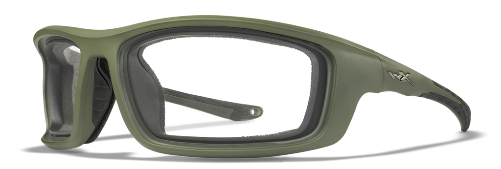 Wiley X WX GRID — Captivate Polarized -  Grey, Matte Utility Green by Wiley X - Tactical Sunglasses