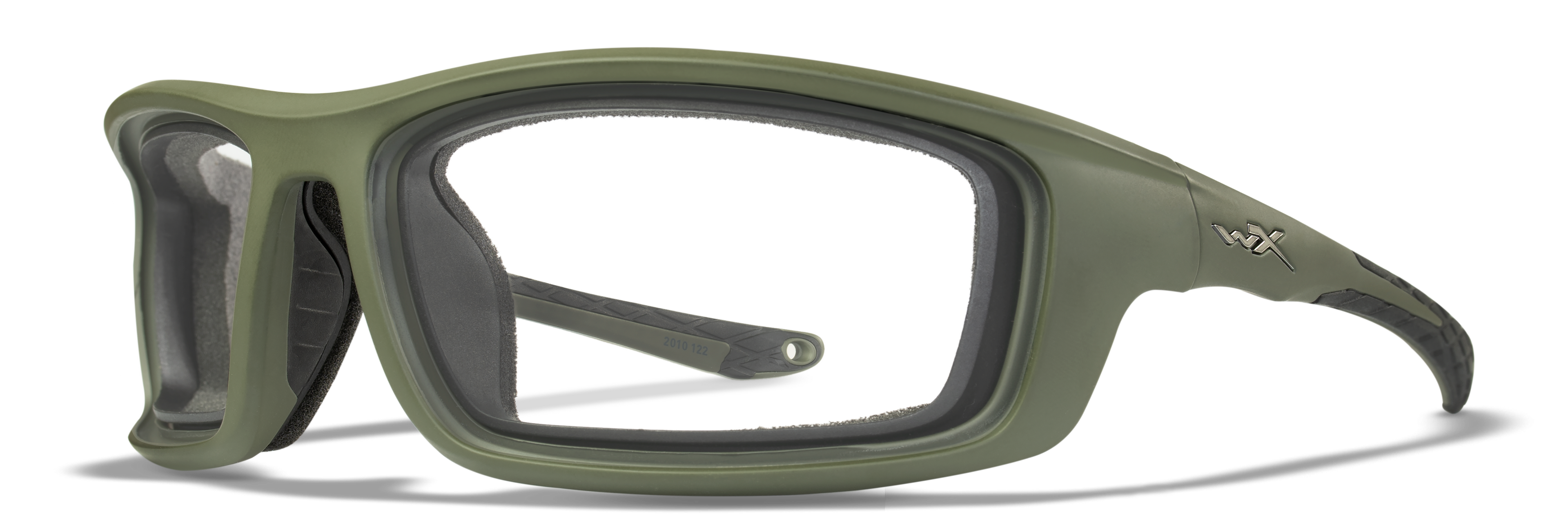 Wiley X WX GRID — Captivate Polarized -  Grey, Matte Utility Green by Wiley X - Tactical Sunglasses