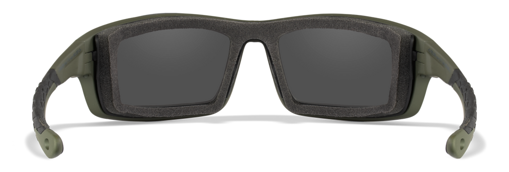 Wiley X WX GRID — Captivate Polarized -  Grey, Matte Utility Green by Wiley X - Tactical Sunglasses