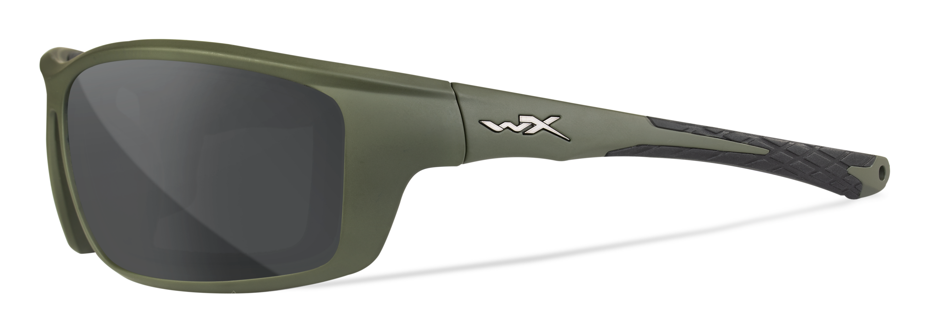Wiley X WX GRID — Captivate Polarized -  Grey, Matte Utility Green by Wiley X - Tactical Sunglasses
