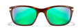 Wiley X WX HELIX — Captivate Polarized - Green Mirror - Amber, Gloss Demi by Wiley X - Tactical Sunglasses