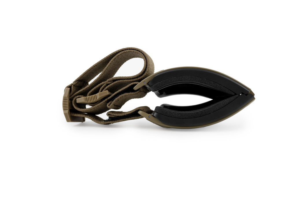 Wiley X WX LYNX — Grey + Clear, Matte Tan by Wiley X - Tactical Goggles
