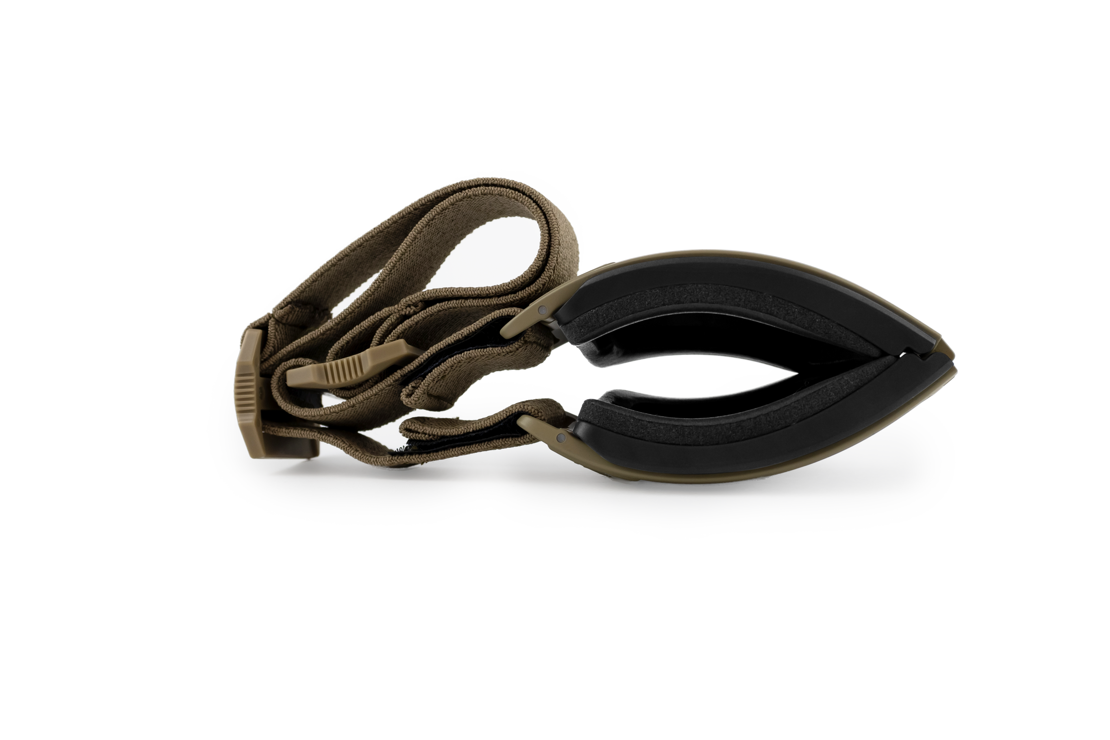 Wiley X WX LYNX — Grey + Clear, Matte Tan by Wiley X - Tactical Goggles