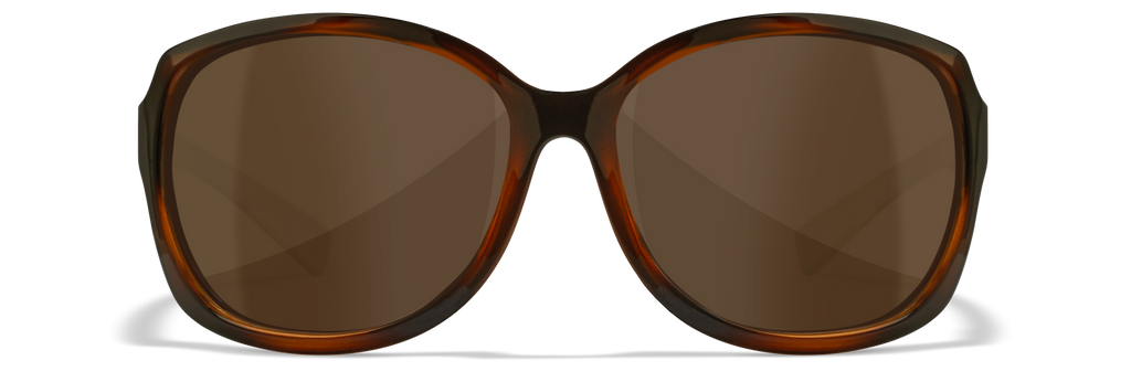 Wiley X WX MYSTIQUE — Brown, Gloss Demi by Wiley X - Tactical Sunglasses