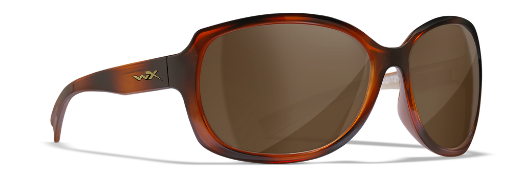 Wiley X WX MYSTIQUE — Brown, Gloss Demi by Wiley X - Tactical Sunglasses
