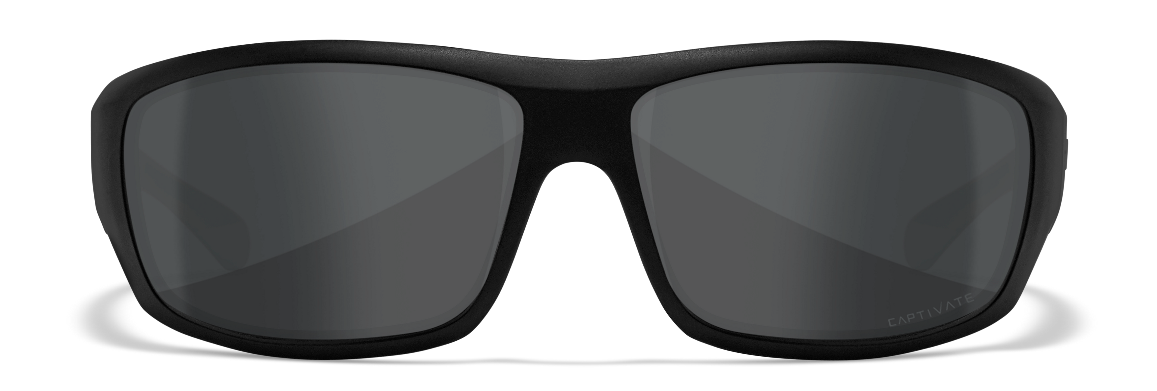 Wiley X WX OMEGA — Captivate Polarized -  Grey, Black Ops - Matte Black by Wiley X - Ballistic Eyewear