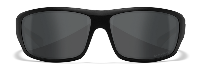 Wiley X WX OMEGA — Captivate Polarized -  Grey, Black Ops - Matte Black
