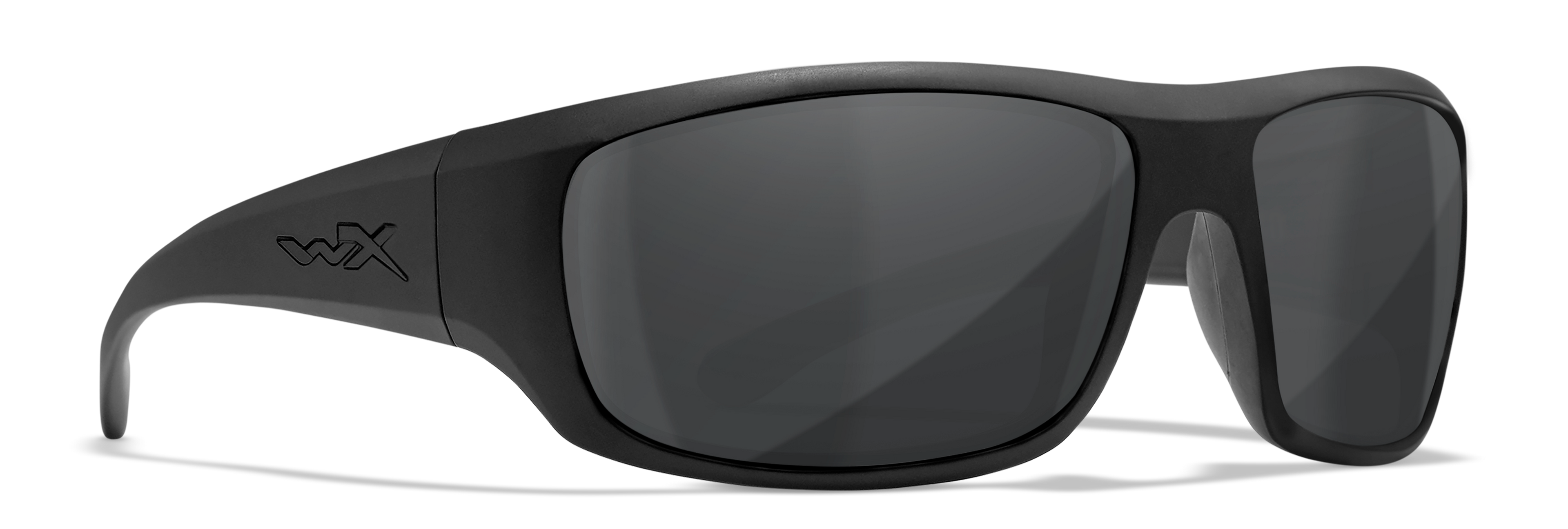 Wiley X WX OMEGA — Captivate Polarized -  Grey, Black Ops - Matte Black by Wiley X - Ballistic Eyewear