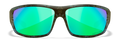 Wiley X WX OMEGA — Captivate Polarized - Green Mirror - Amber, Kryptek Neptune by Wiley X - Tactical Sunglasses