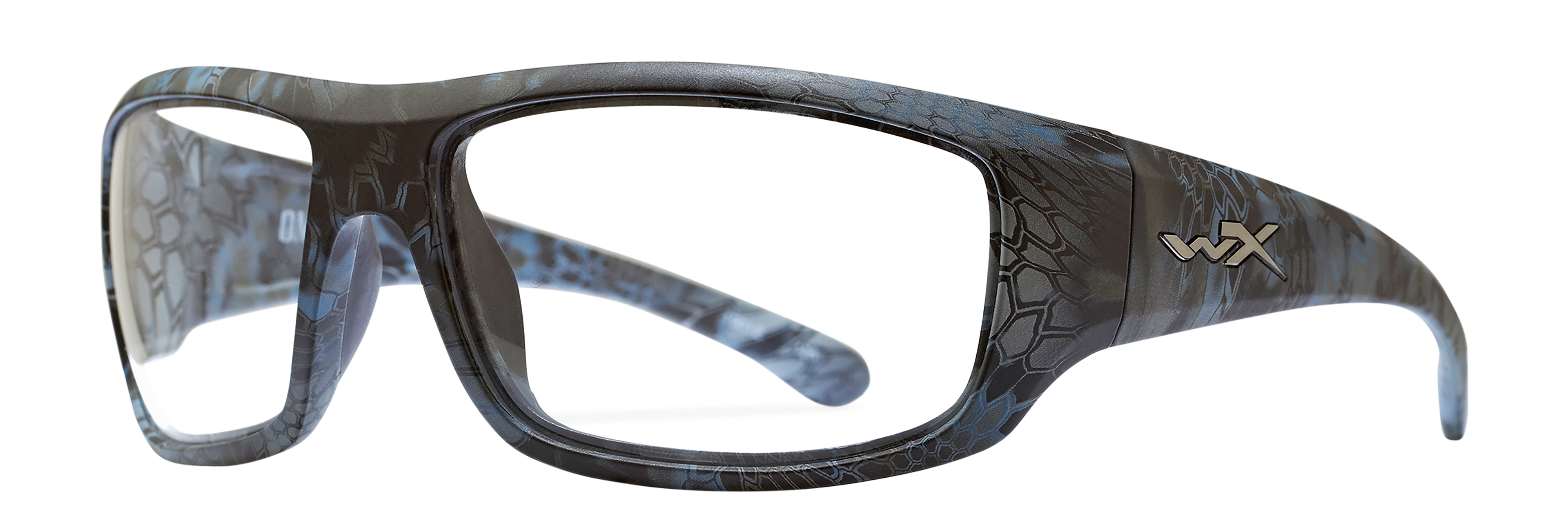Wiley X WX OMEGA — Captivate Polarized - Green Mirror - Amber, Kryptek Neptune by Wiley X - Tactical Sunglasses