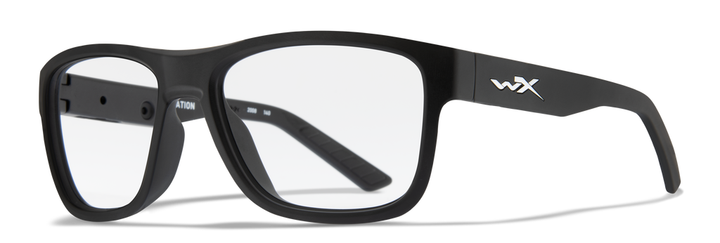 Wiley X WX OVATION — Grey, Matte Black by Wiley X - Tactical Sunglasses