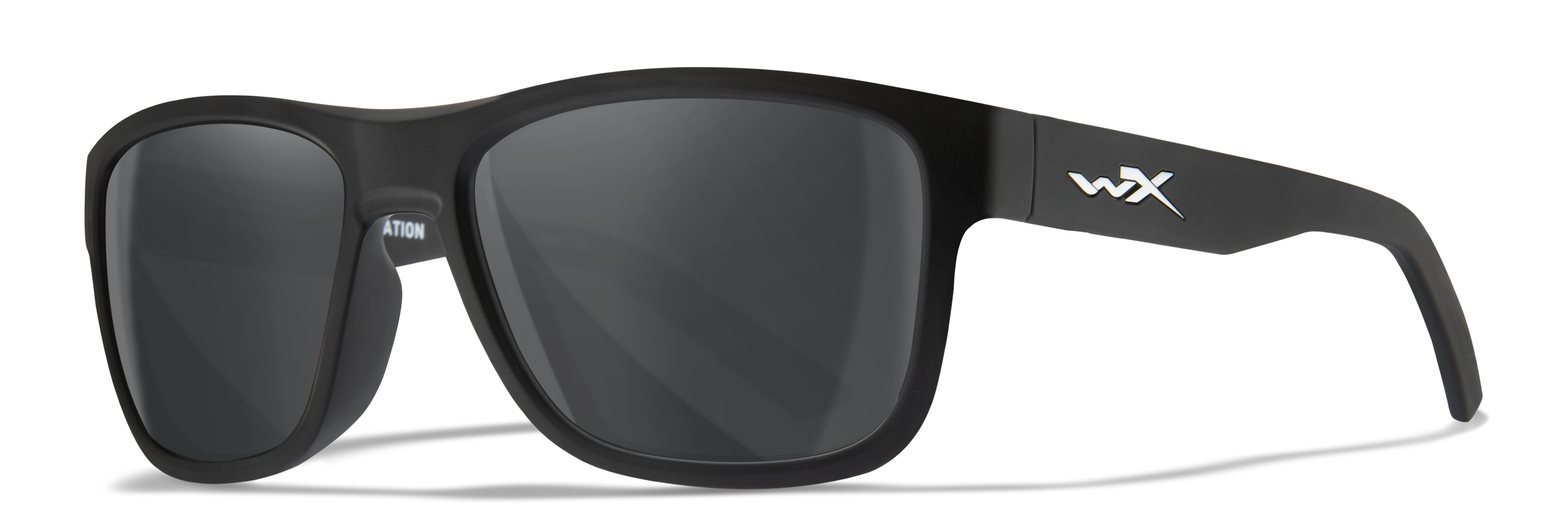 Wiley X WX OVATION — Grey, Matte Black by Wiley X - Tactical Sunglasses