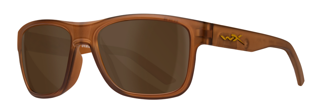 Wiley X WX OVATION — Brown, Matte Rootbeer by Wiley X - Tactical Sunglasses