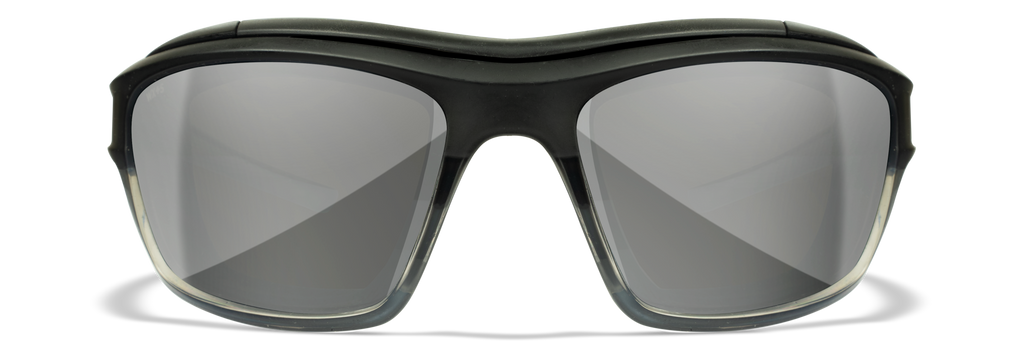 Wiley X WX OZONE — Silver Flash -  Grey, Matte Charcoal to Grey Fade by Wiley X - Tactical Sunglasses