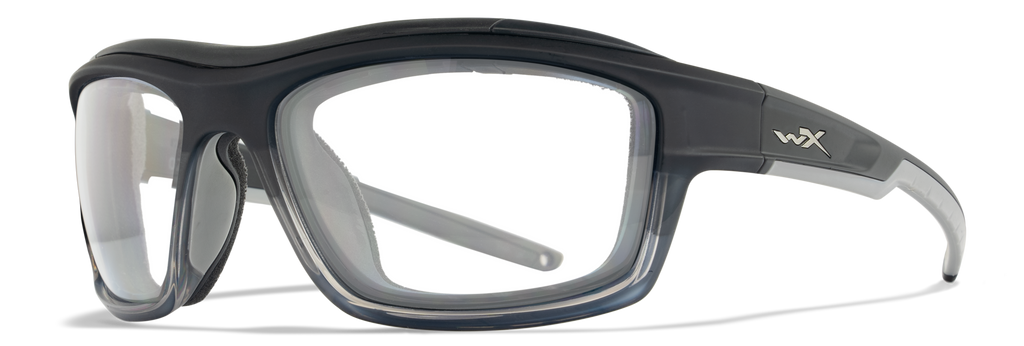 Wiley X WX OZONE — Silver Flash -  Grey, Matte Charcoal to Grey Fade by Wiley X - Tactical Sunglasses