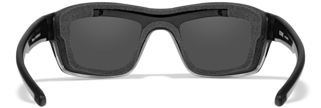 Wiley X WX OZONE — Silver Flash -  Grey, Matte Charcoal to Grey Fade by Wiley X - Tactical Sunglasses