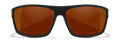 Wiley X WX PEAK — Captivate Polarized - Copper, Matte Black by Wiley X - Tactical Sunglasses