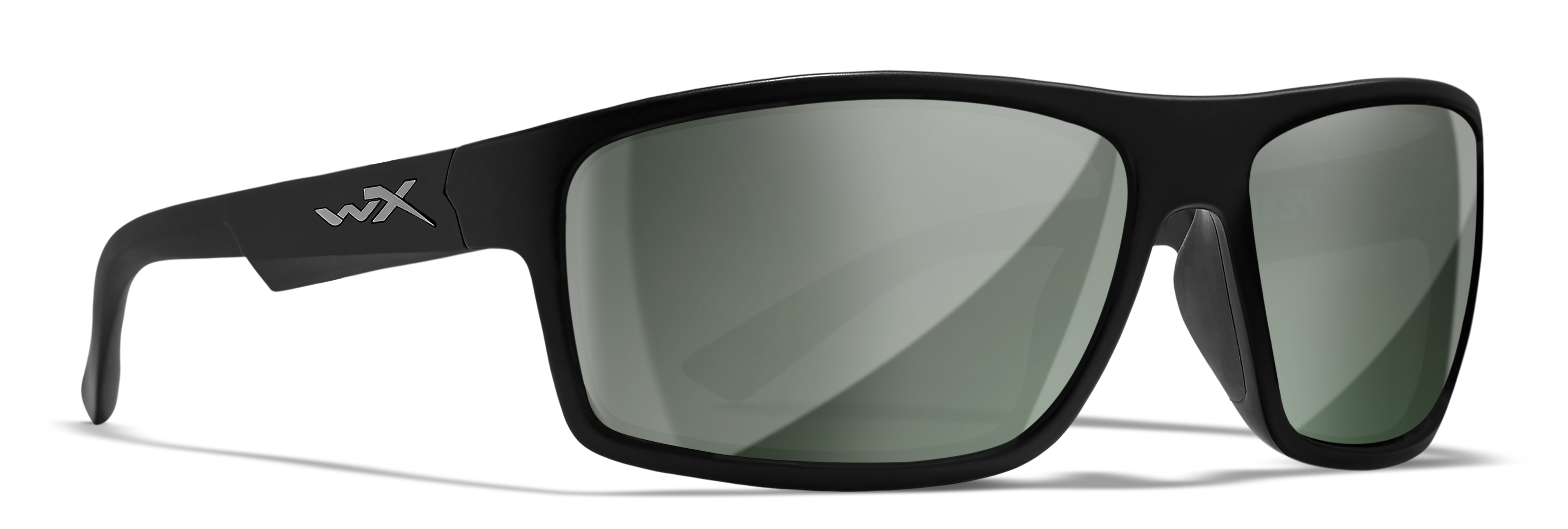Wiley X WX PEAK — Silver Flash -  Grey, Matte Black by Wiley X - Tactical Sunglasses