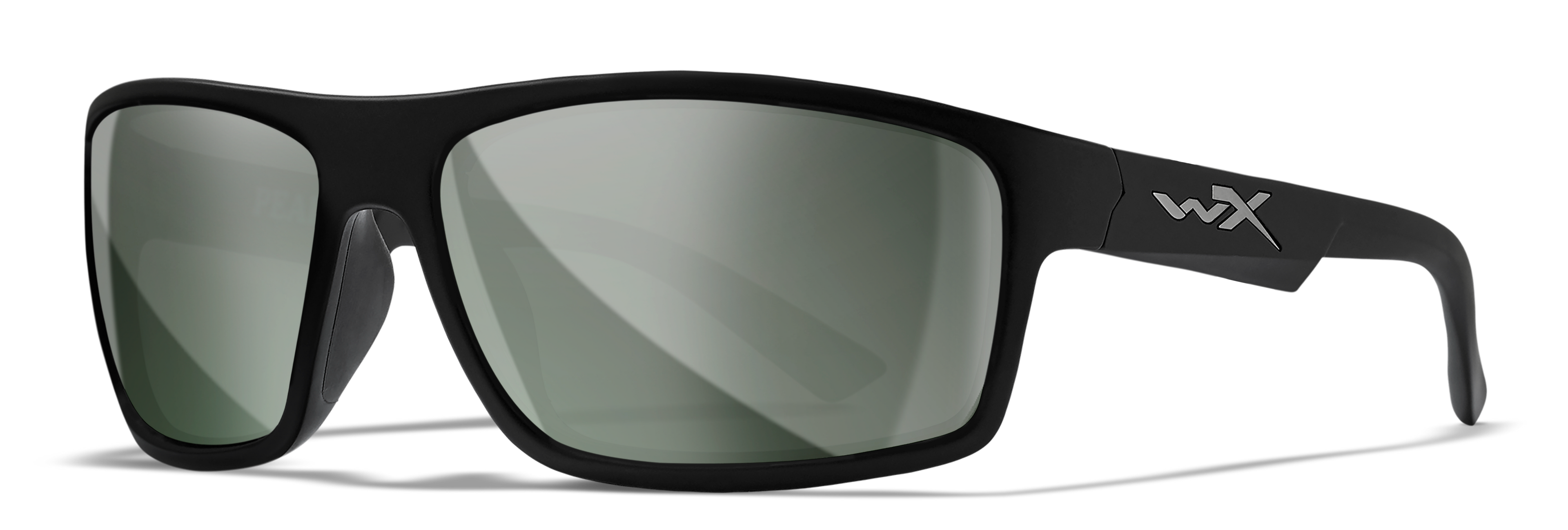 Wiley X WX PEAK — Silver Flash -  Grey, Matte Black by Wiley X - Tactical Sunglasses